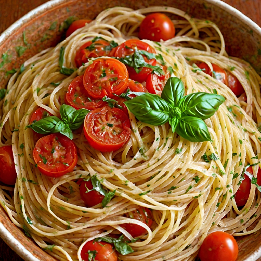 Gluten-Free Tomato Basil Capellini