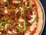 Green Bell Pepper and Mushroom Pizza Recipe