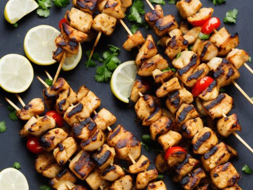 Grilled Asian Fish Skewers Recipe