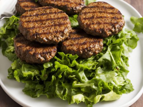 Grilled Bison Burger Recipe