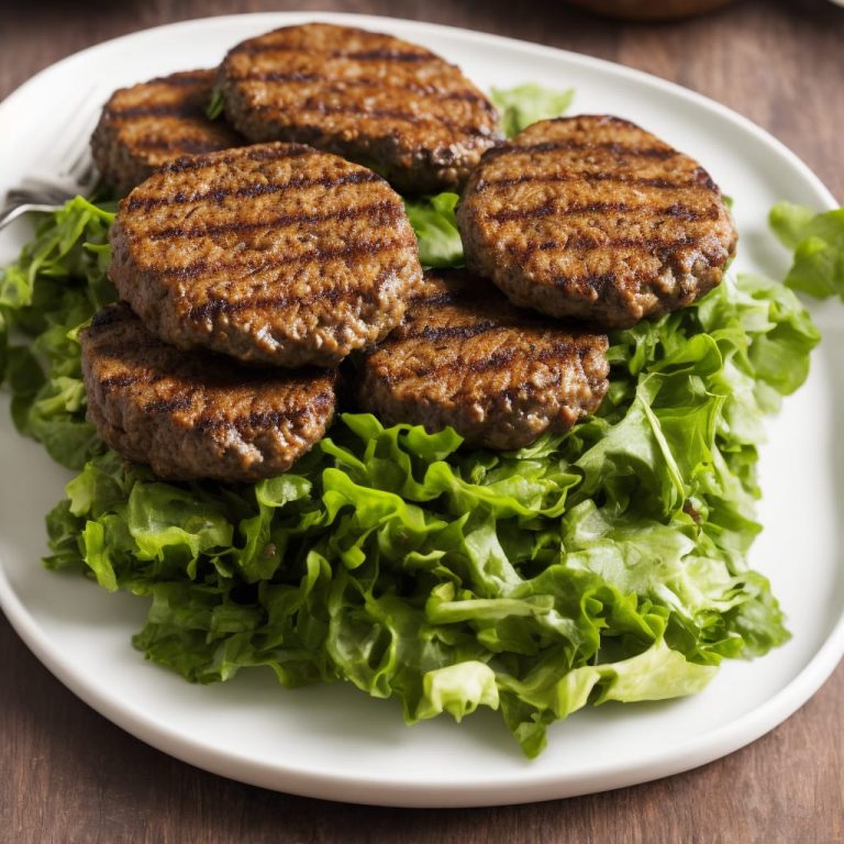 Grilled Bison Burger Recipe