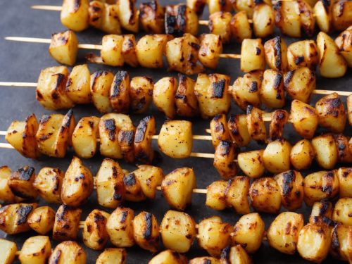Grilled New Potato Skewers