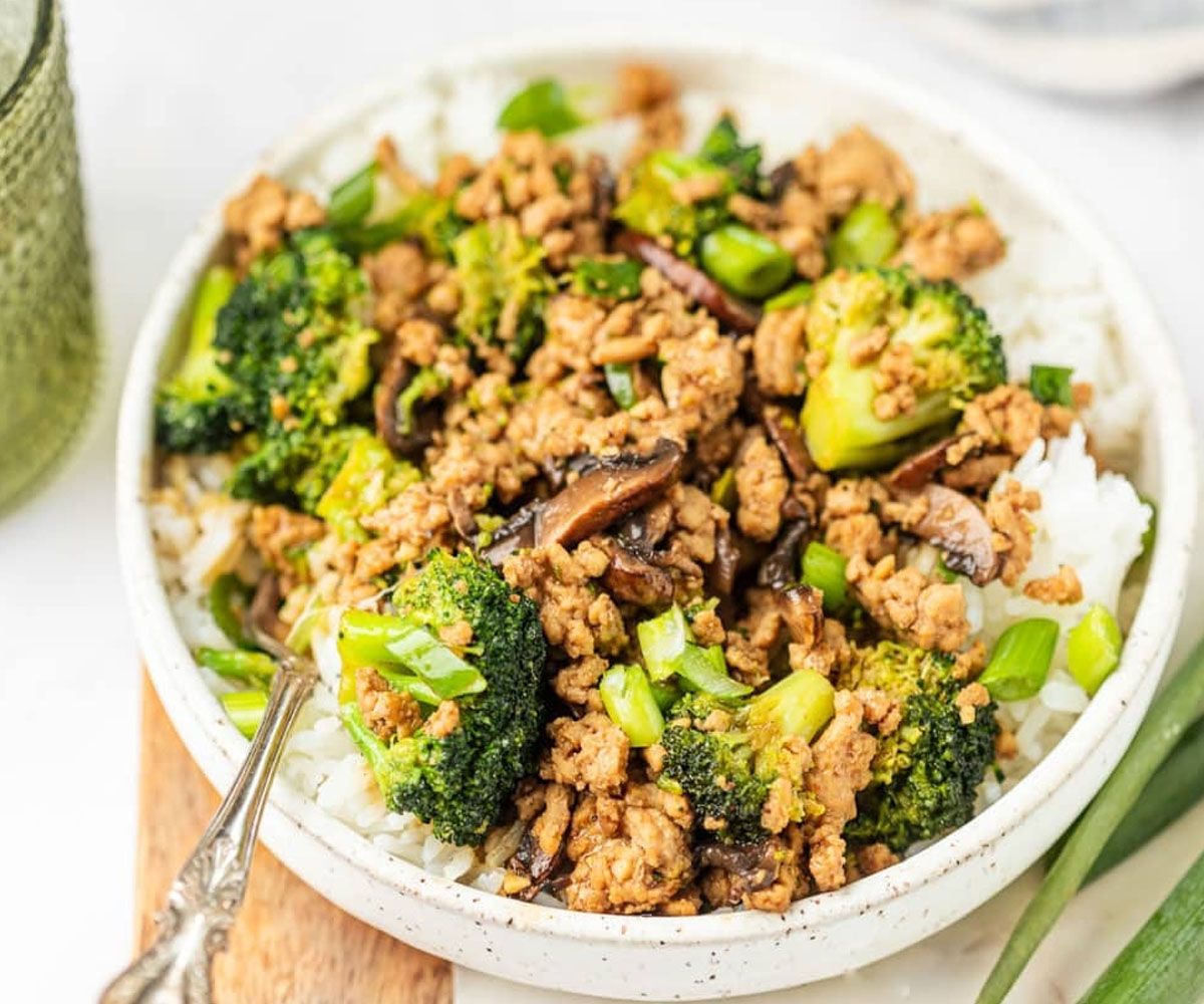 Ground Chicken and Broccoli Recipe Recipe