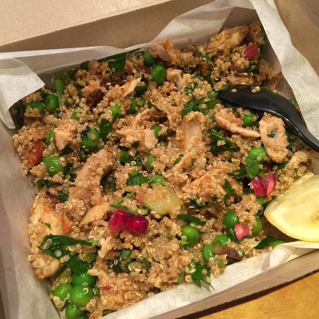 Ground Chicken and Quinoa Salad Recipe Recipe