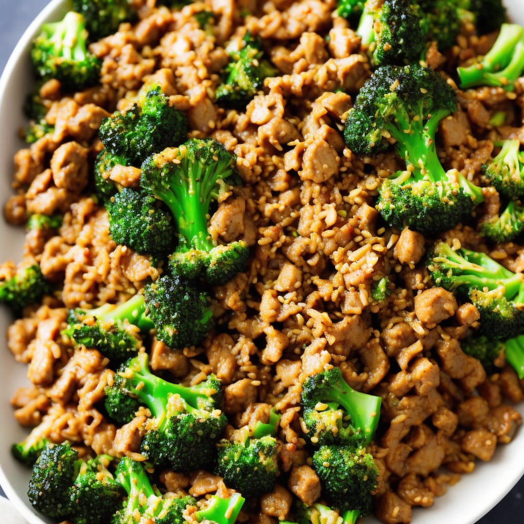 Ground Pork and Broccoli Stir-Fry Recipe