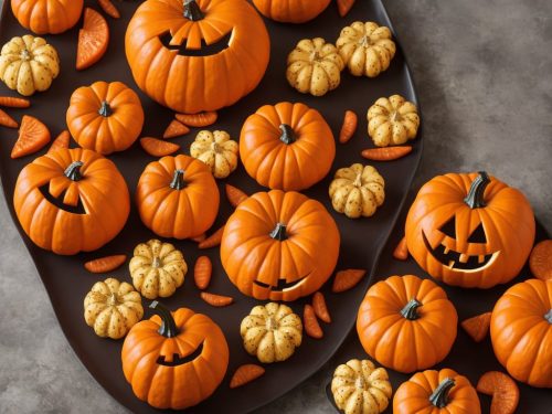 Halloween Jack-O'-Lantern Fruit Platter