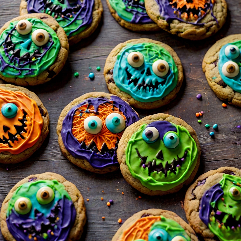 Halloween Monster Cookies Recipe