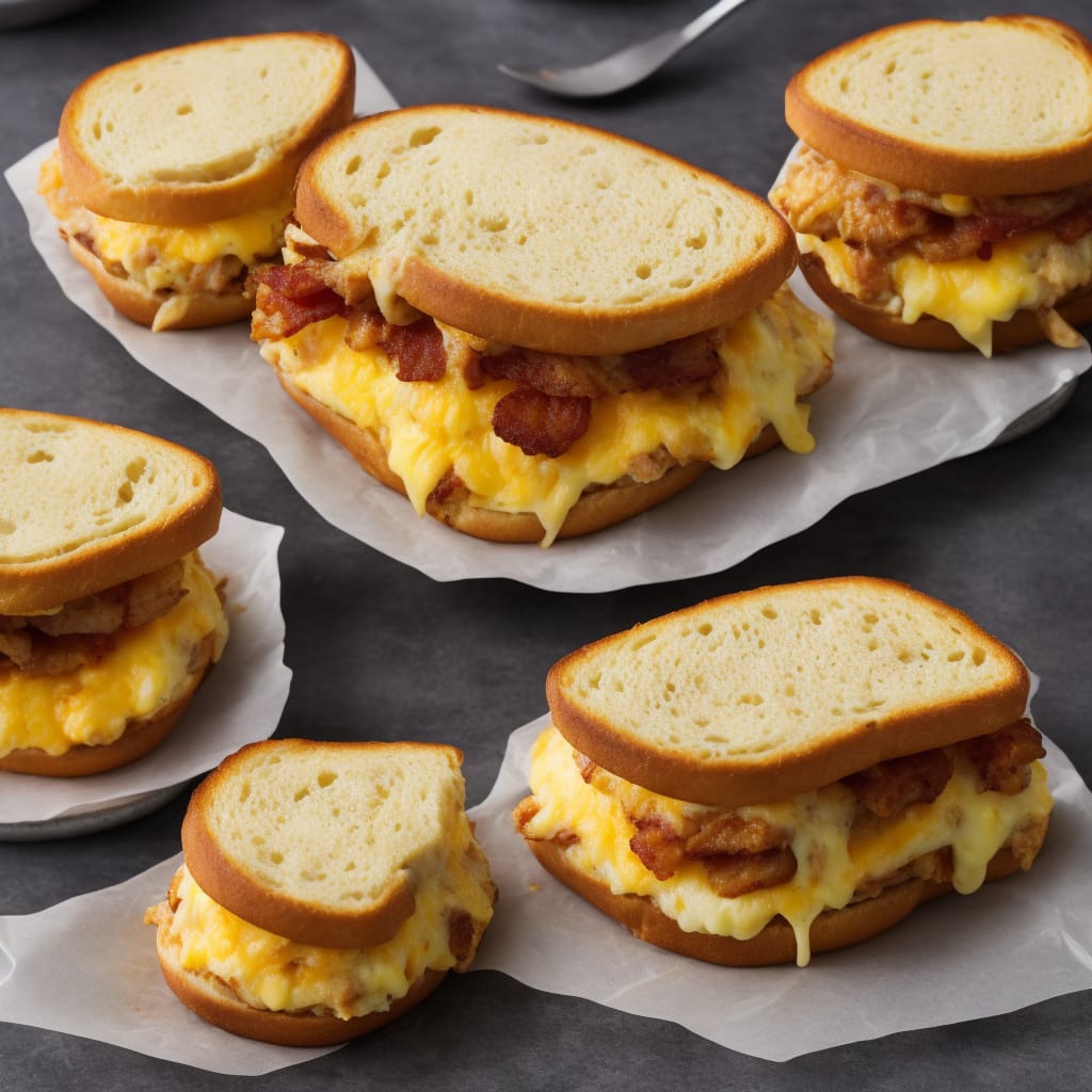 Ham and Cheese Breakfast Sandwich Recipe