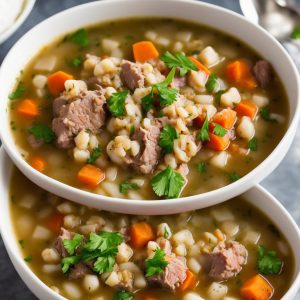 Ham Hock and Barley Soup Recipe | Recipes.net