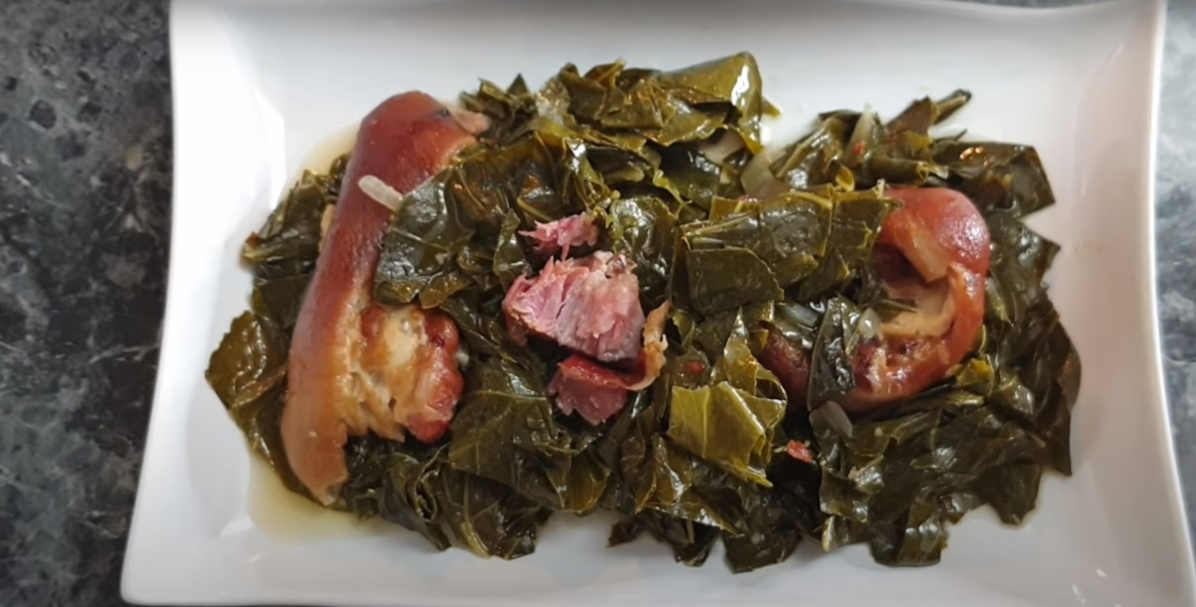 Ham Hock and Collard Greens Recipe