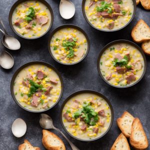 Ham Hock and Corn Chowder Recipe