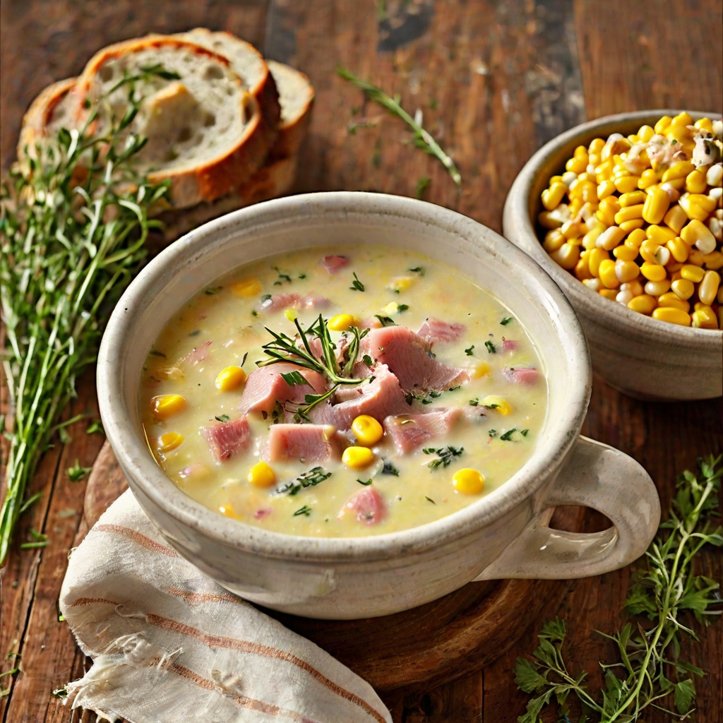 Ham Hock and Corn Chowder Recipe