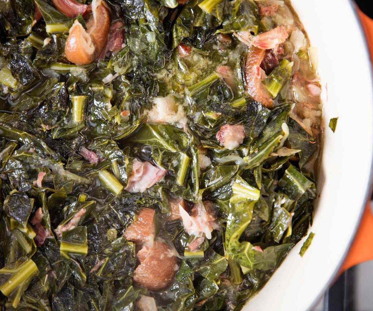 Ham Hock and Mustard Greens Recipe