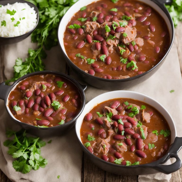 Ham Hock and Red Beans Recipe
