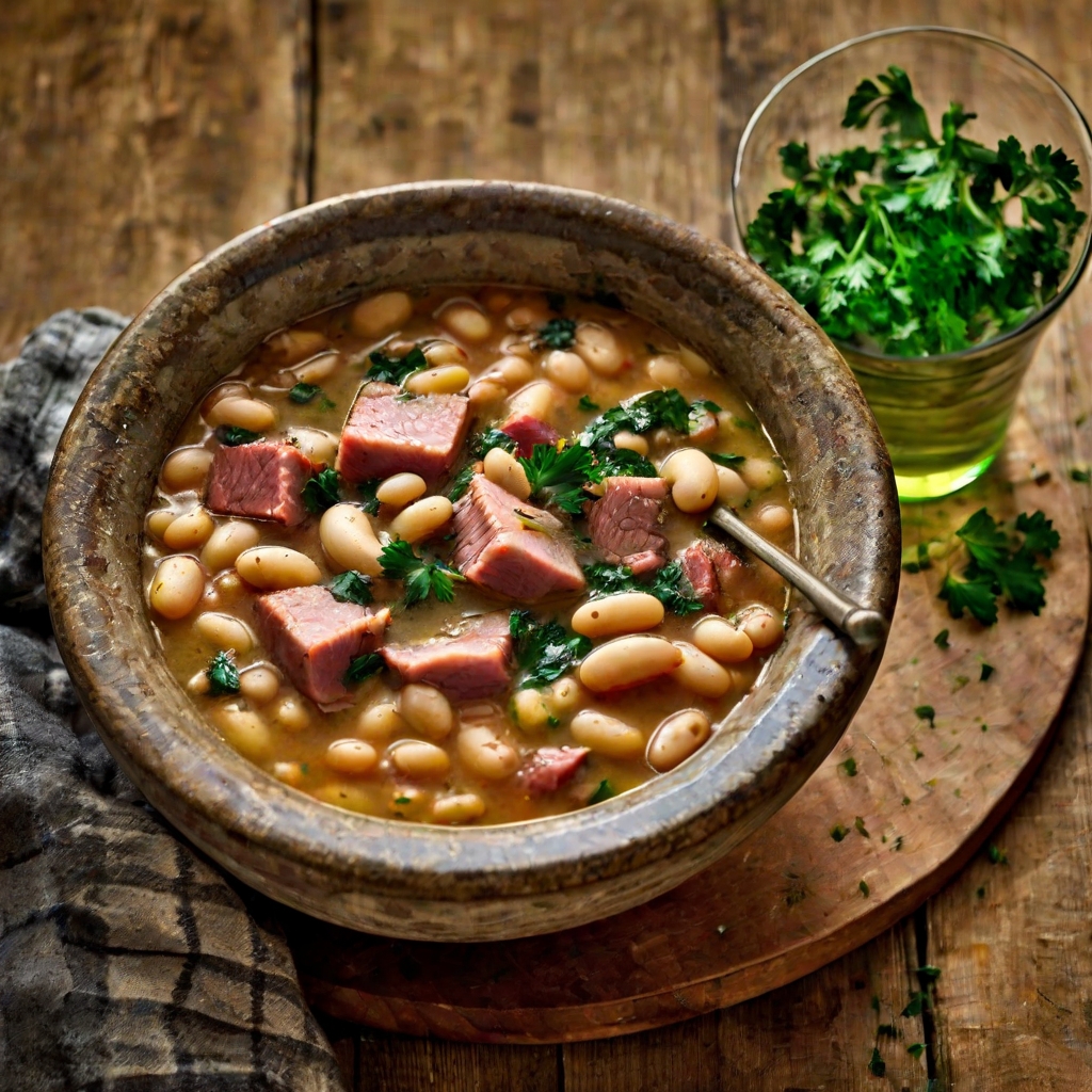 Ham Hock and White Bean Stew Recipe