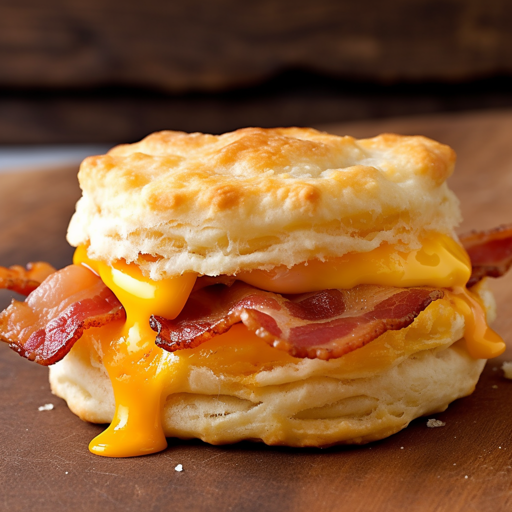 Hardee's Bacon Egg and Cheese Biscuit Recipe
