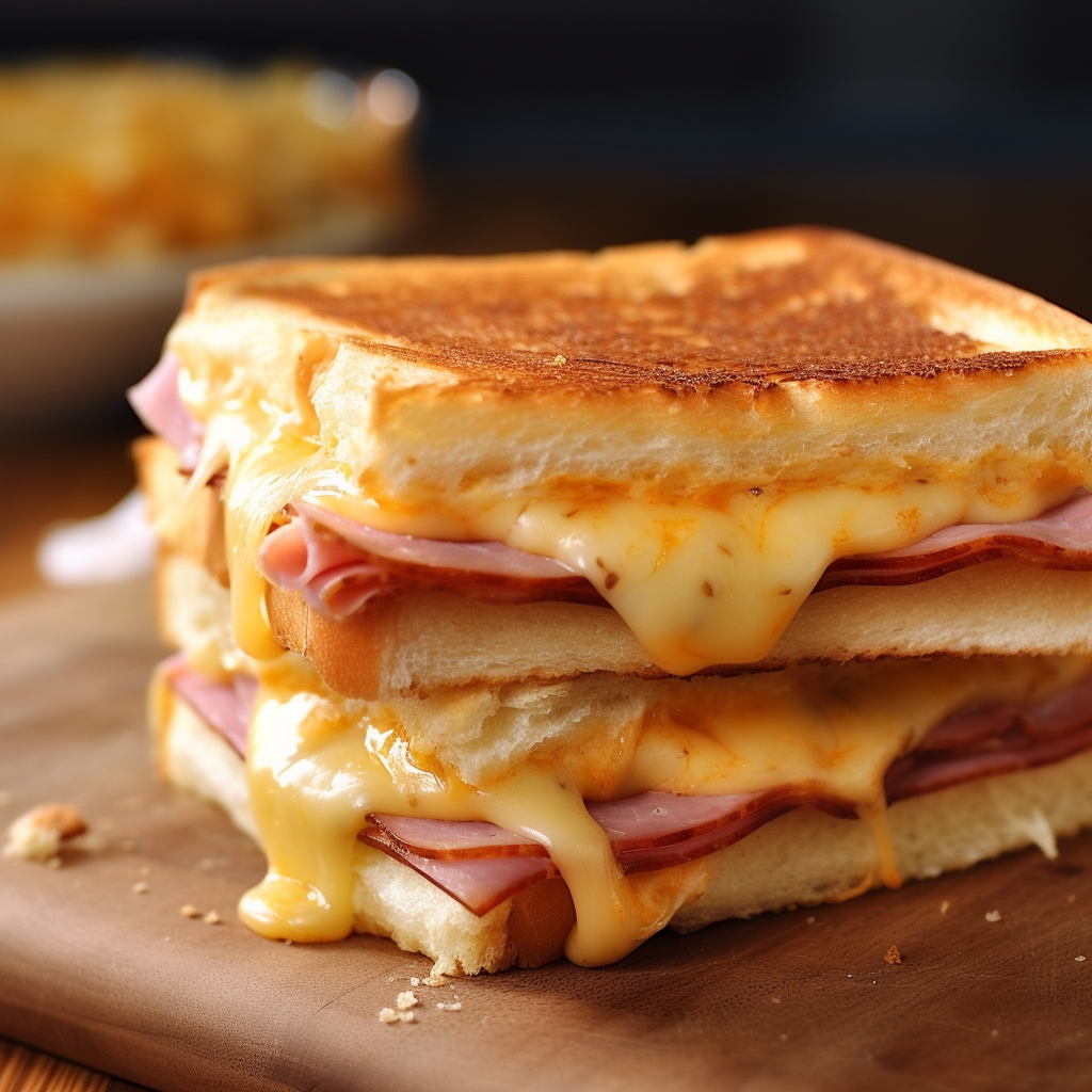 Hardee's Hot Ham and Cheese Sandwich Recipe