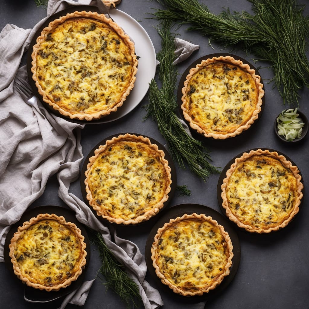 Herring and Onion Quiche