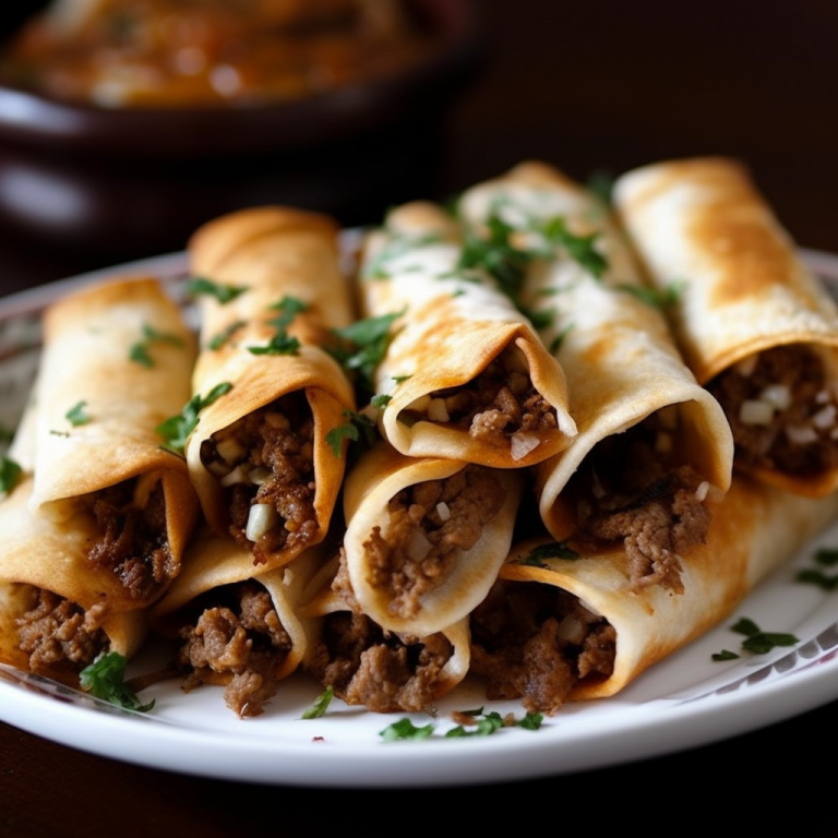 Hole Mole's Beef Flautas Recipe Recipe