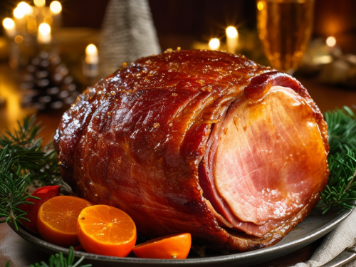 Honey Glazed Christmas Ham Recipe