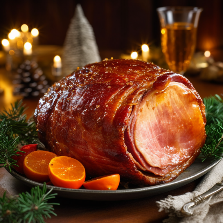Honey Glazed Christmas Ham Recipe