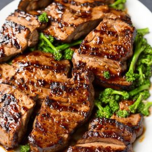 Honey-Glazed Pork Steak Recipe