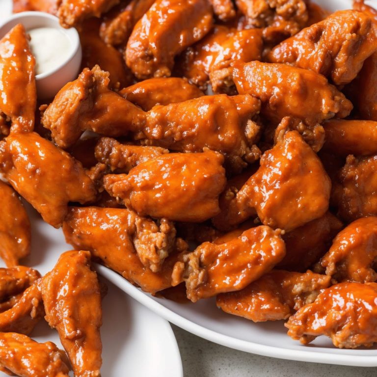 Baked Crispy Buffalo Chicken Wings Recipe