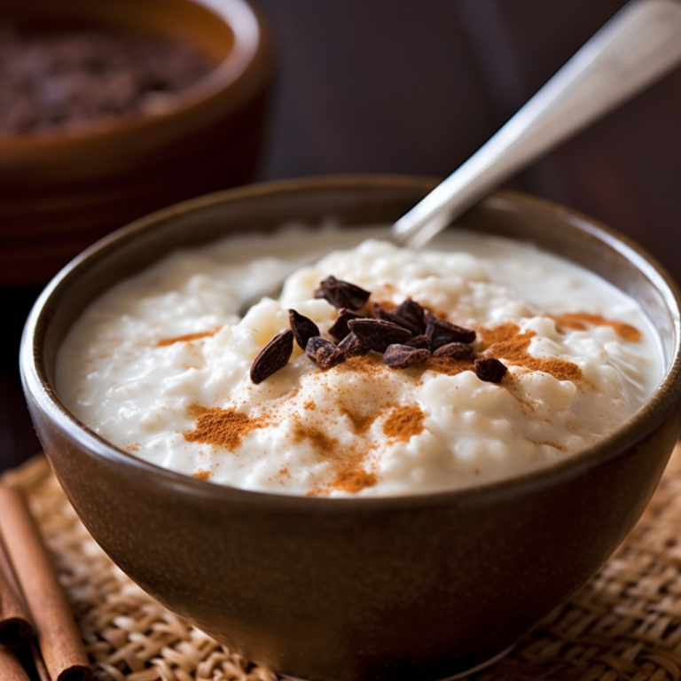 Instant Pot Rice Porridge (Chai-Spiced)