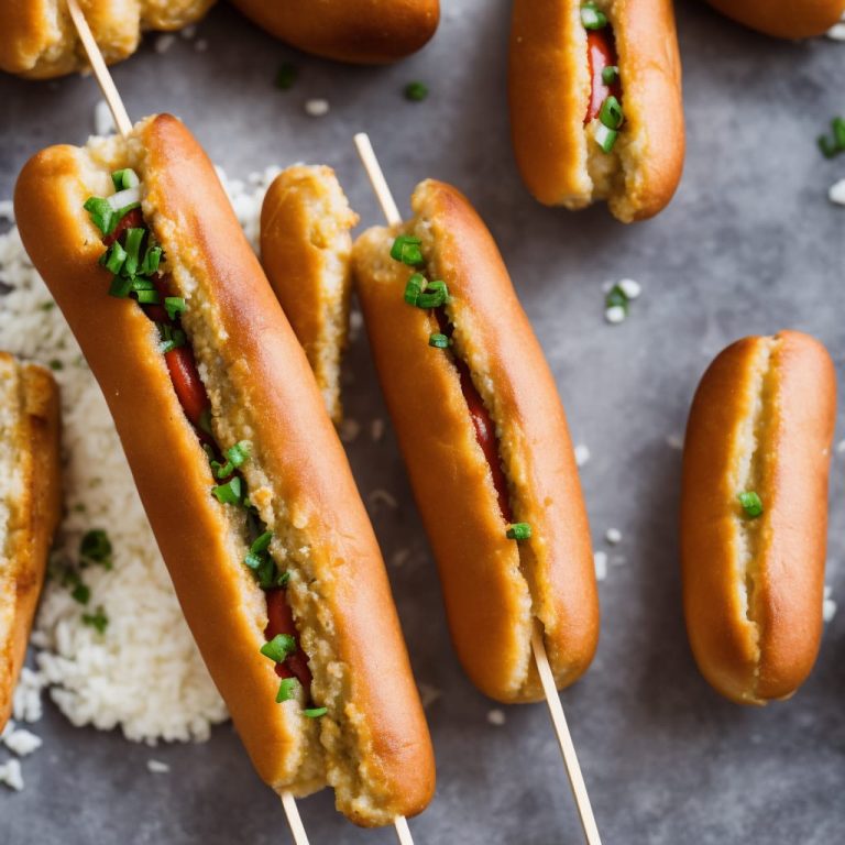 Copycat Hot Dog On A Stick Corn Dogs Recipe