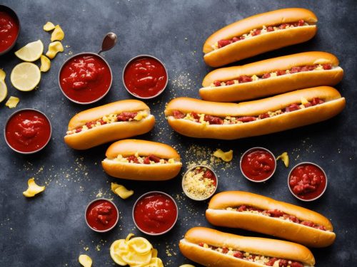 Hot Dog on a Stick's Ketchup and Mustard Recipe