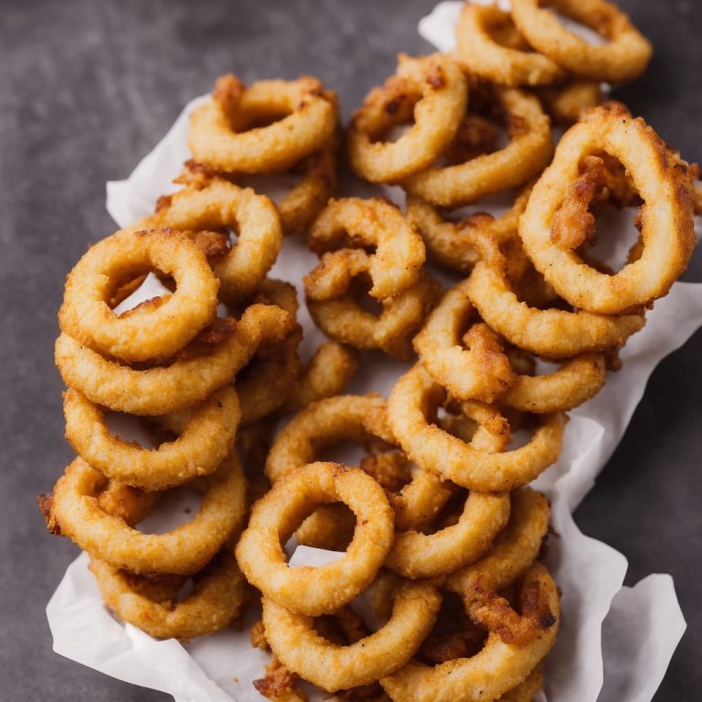 Chickpea Flour Onion Rings Recipe Recipe