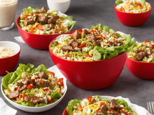 In-N-Out Animal Style Burger Salad Recipe