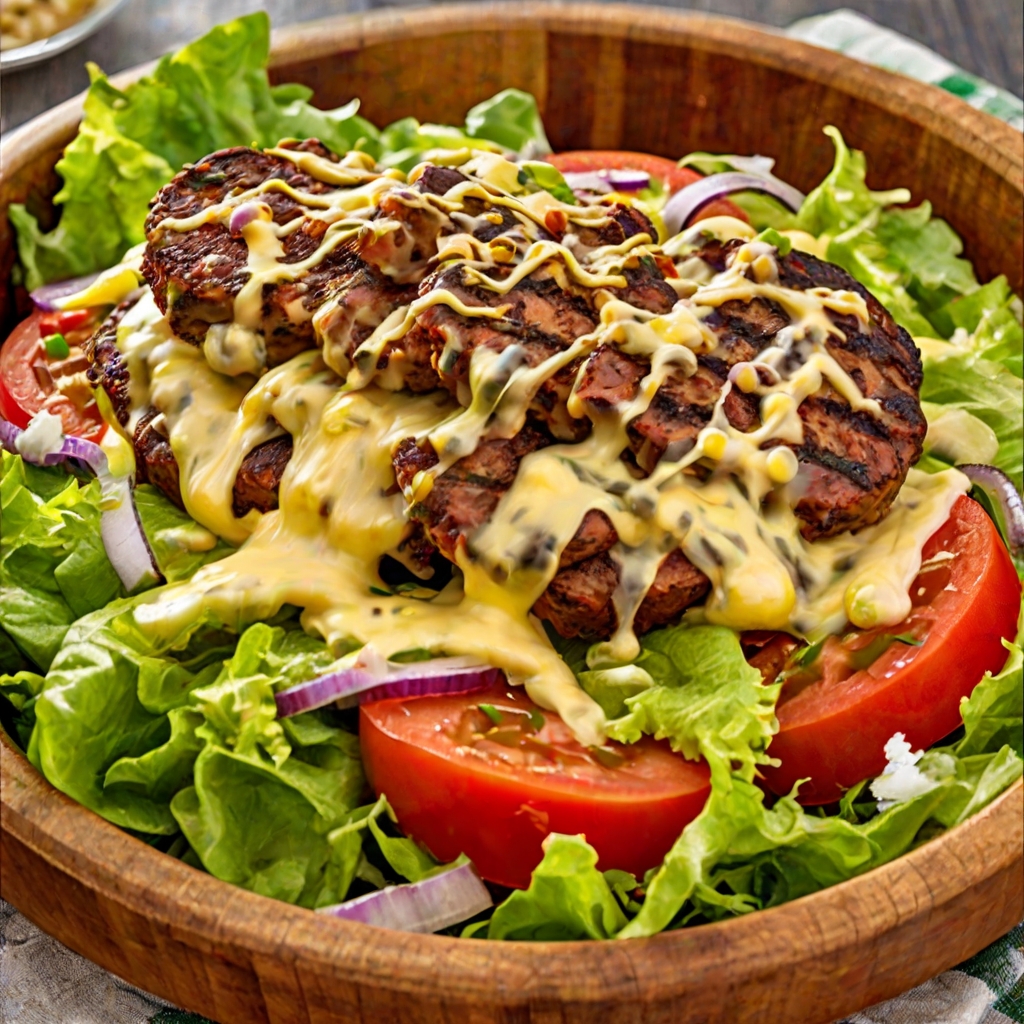 In-N-Out Animal Style Salad Recipe