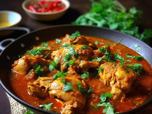 Indian Chicken Curry Murgh Kari