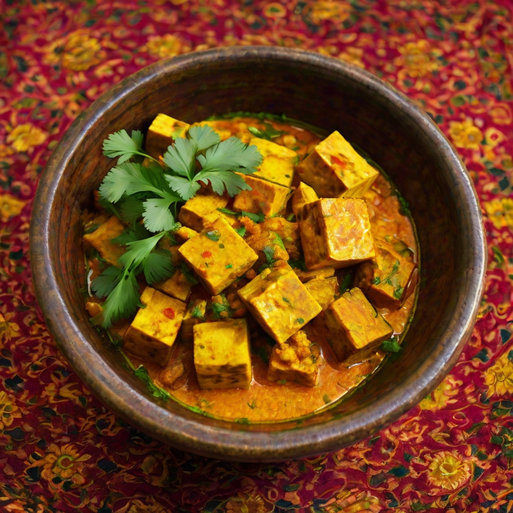 Indian Tofu Kadai With Bell Pepper • Simple Sumptuous Cooking
