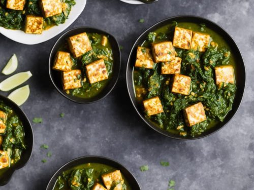 Indian Tofu Palak Recipe
