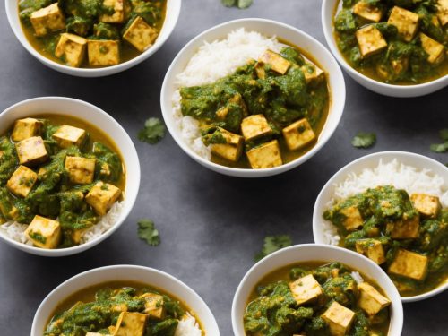 Indian Tofu Saag Recipe