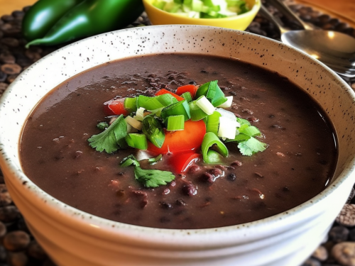 Instant Pot Black Bean Soup Recipe