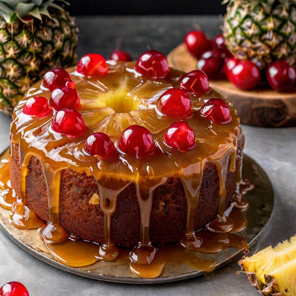 Instant Pot Pineapple Upside-Down Cake Recipe