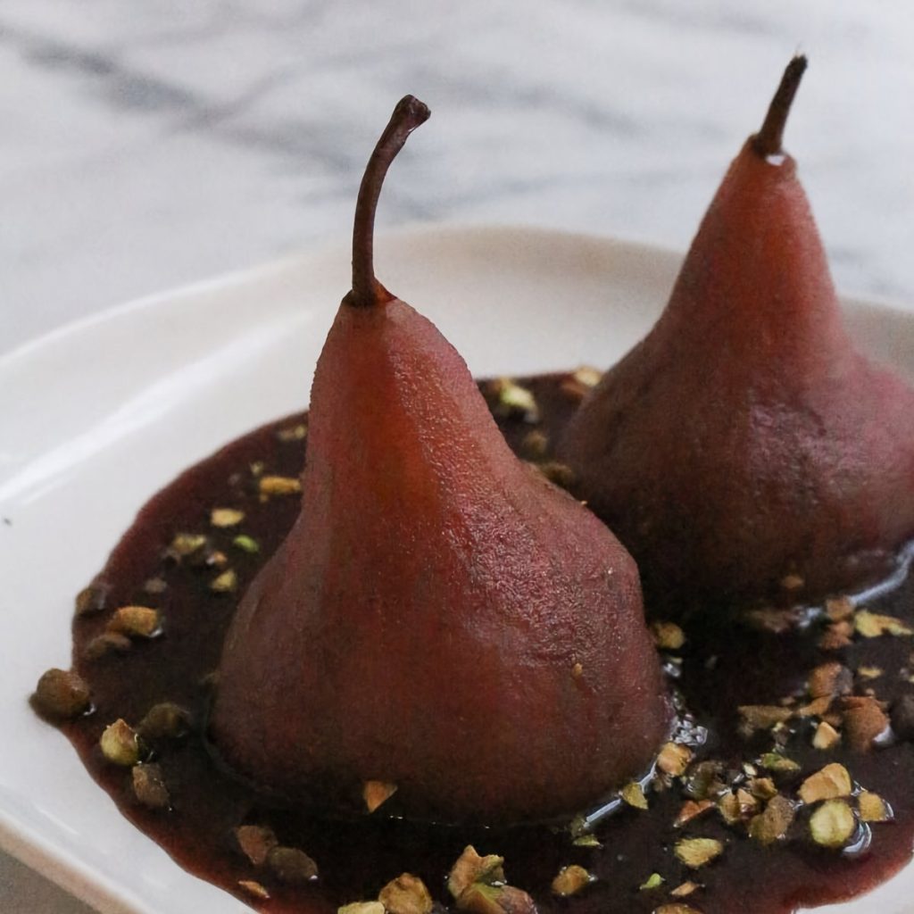 Instant Pot Poached Pears