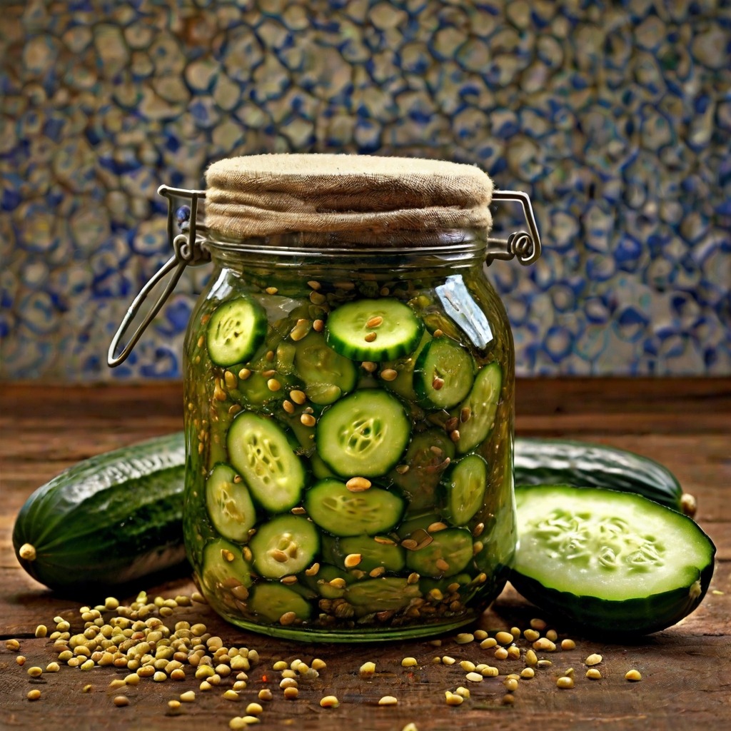 Israeli Pickled Cucumbers Recipe