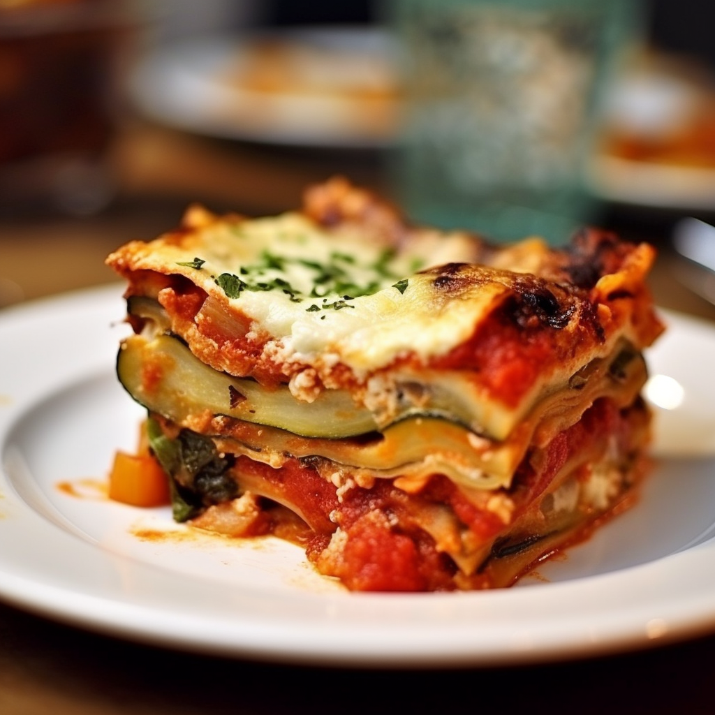 Jamie Oliver's Roasted Vegetable Lasagna Recipe