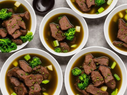 Japanese Beef and Miso Soup