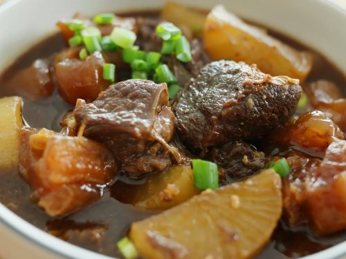 Japanese Beef and Radish Stew Recipe