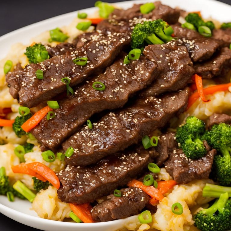 Japanese Beef and Vegetable Tempura Recipe