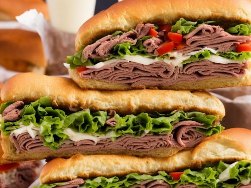 Jersey Mike's Roast Beef and Swiss Sub Recipe
