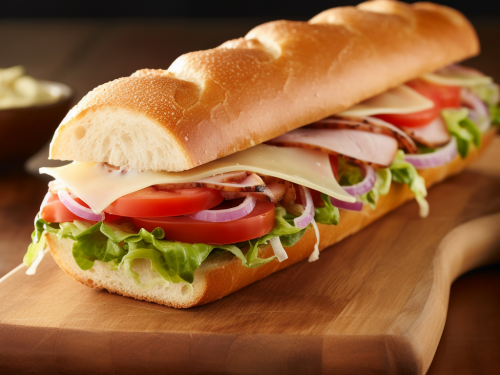Jersey Mike's Turkey and Provolone Sub Recipe