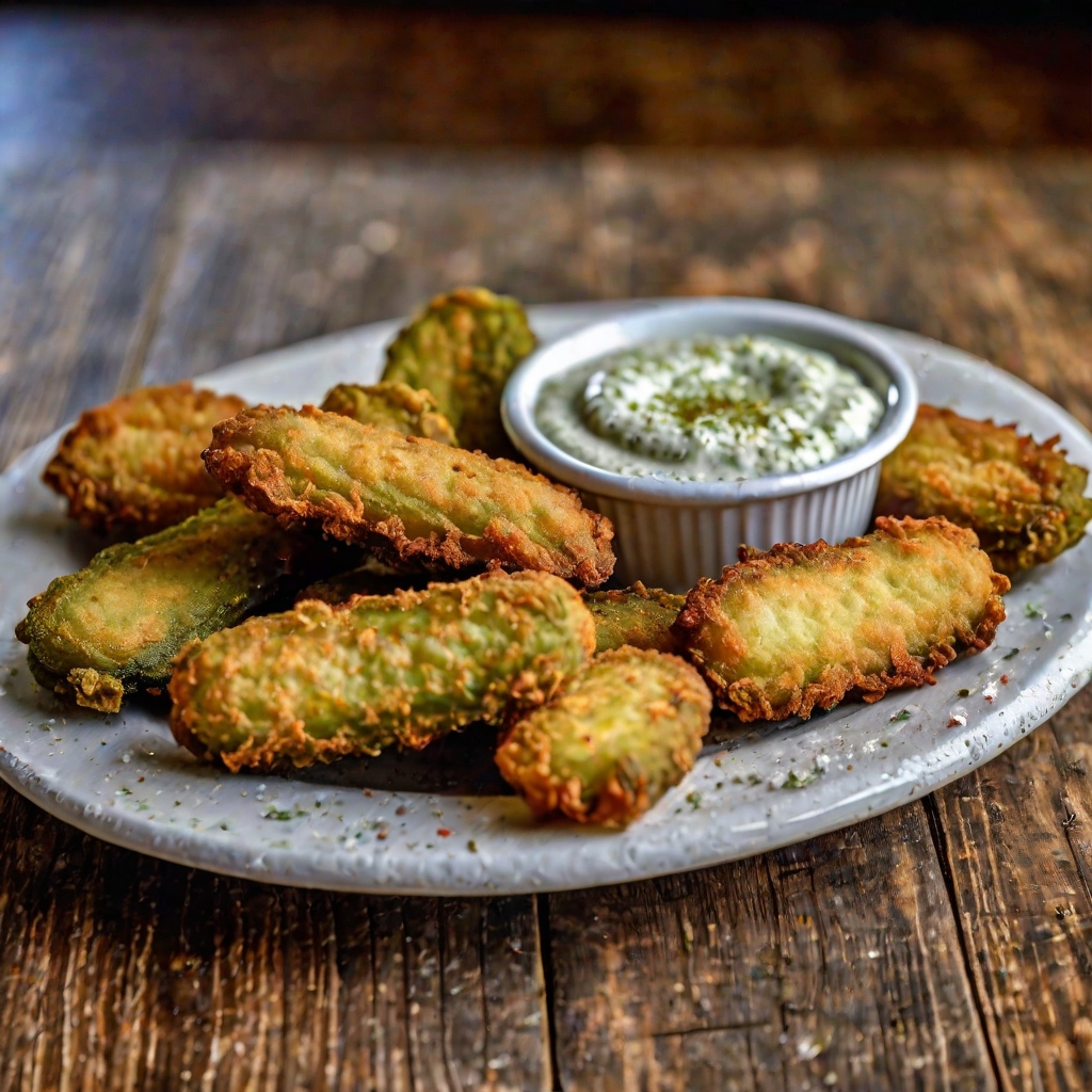 Johnny's Fried Pickles Recipe