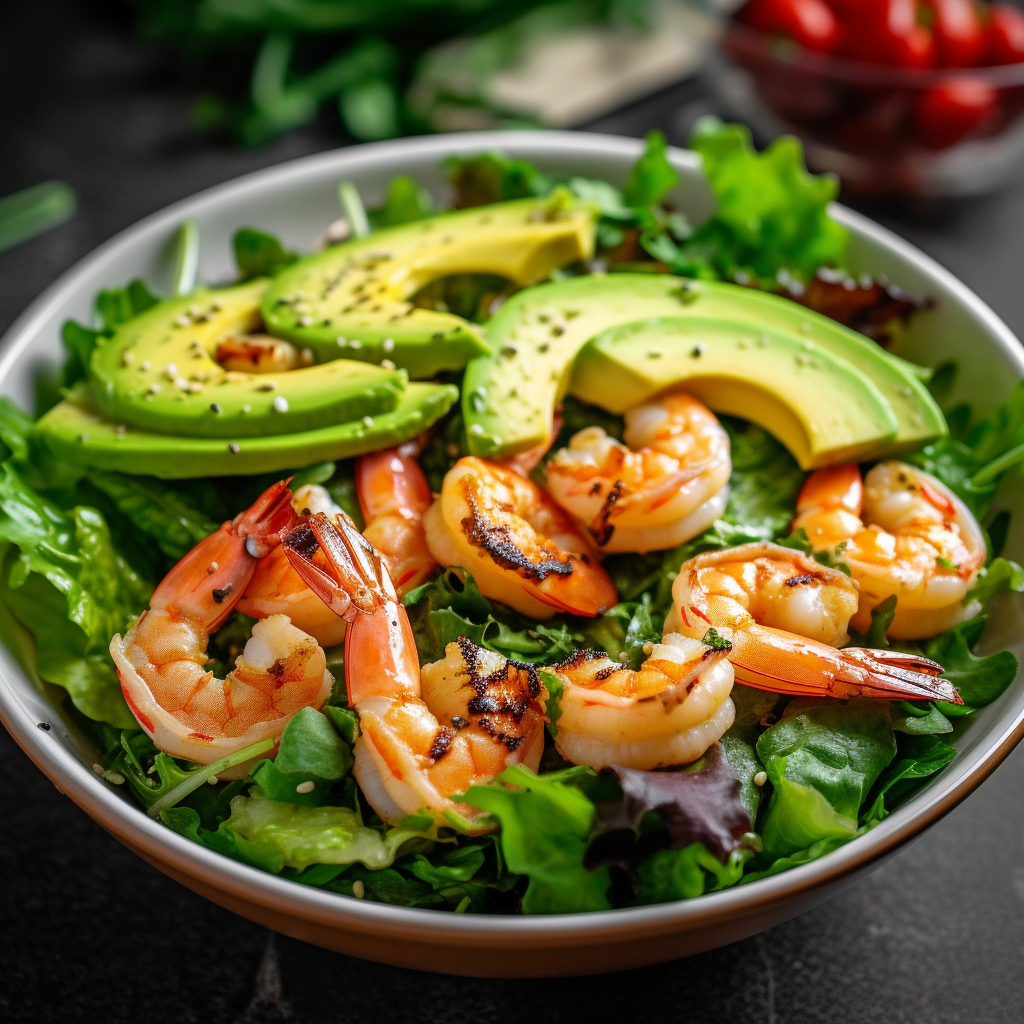 Keto Avocado Shrimp Salad Recipe