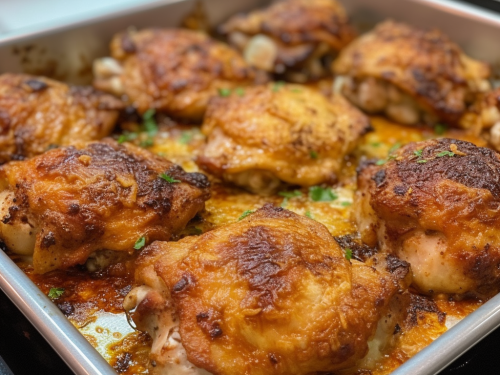 Keto Baked Chicken Thighs Recipe